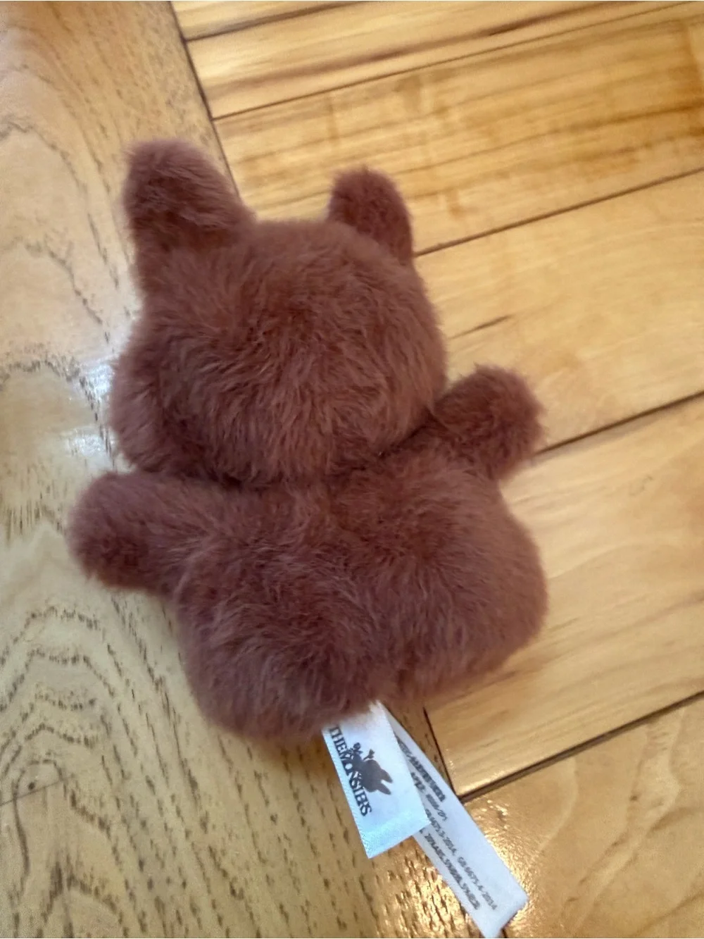 Plush Brown Pop Mart the Monsters Labubu Sitting Down Toy